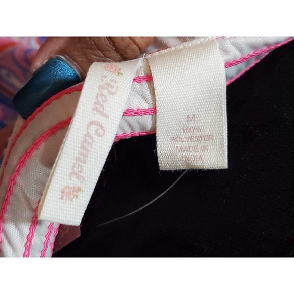 Red Camel Women's Multicolor Polyester Off The Shoulder Knee Length Dress Size M - Picture 10 of 12